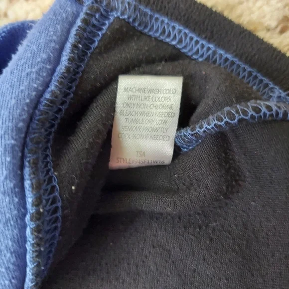 Alpine Design Womens Large 1/4 Zip Fleece Top Blue & Black Shirt - Picture 4 of 12